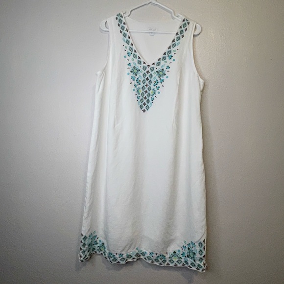 J. Jill | Dresses | Jjill Linen White Dress | Poshmark J. Jill | Dresses | Jjill Linen White Dress | Poshmark
